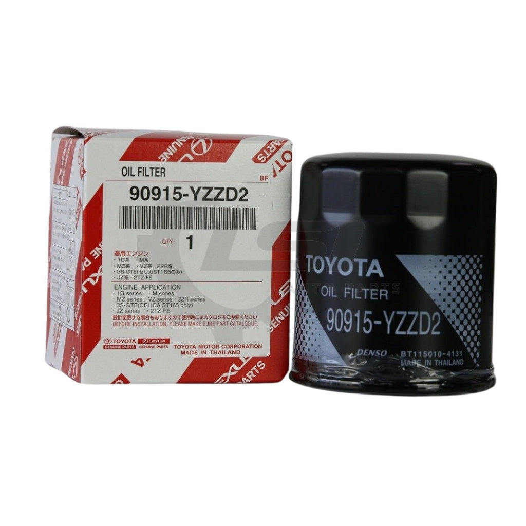 10 X Toyota Genuine Oil Filter 90915-Yzzd2 Suits Hiace Rzh Trh Kdh Hilux Landcruiser Prado Camry