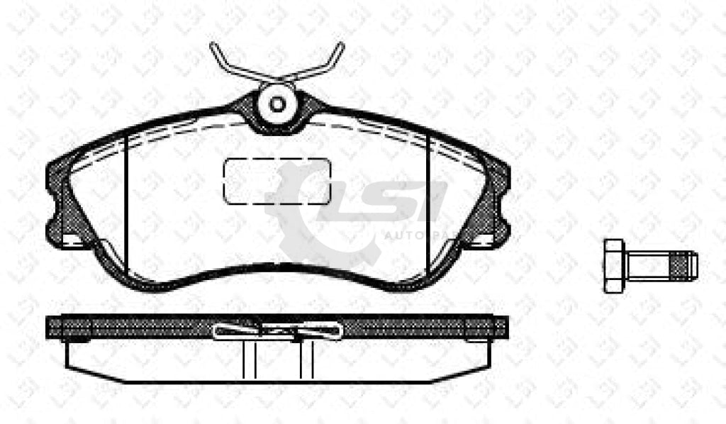 Remsa Brake Pads Fr Citroen