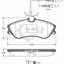 Remsa Brake Pads Fr Citroen/ Peugeot 4 Wire