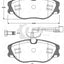 Remsa Brake Pads Fr Fiat