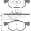 Remsa Brake Pads Fr Ford/ Mazda