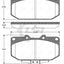 Remsa Brake Pads Fr Nissan/Subaru