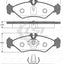 Remsa Brake Pads Rear Mercedes Benz/ Vw S1009