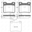 Remsa Brake Pads Rear Peugeot