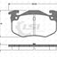 Remsa Brake Pads Rear Renault