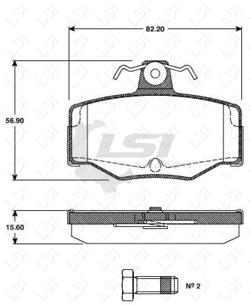 Remsa Ultra Ceramic Brake Pads