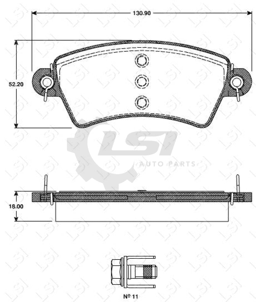 Remsa Ultra Ceramic Brake Pads