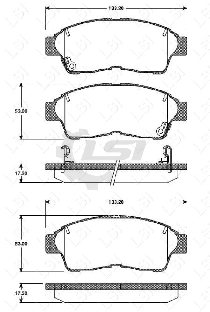 Remsa Ultra Ceramic Brake Pads