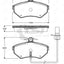 Roadhouse Brake Pads Fr Audi/ Vw