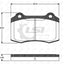 Roadhouse Brake Pads Fr Jaguar/ Volvo