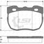 Roadhouse Brake Pads Fr Landrover