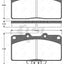 Roadhouse Brake Pads Fr Mitsubishi