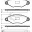 Roadhouse Brake Pads Fr Nissan Renault