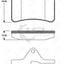 Roadhouse Brake Pads Rear Citroen