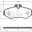 Roadhouse Brake Pads Rear Mercedes Benz/ Vw