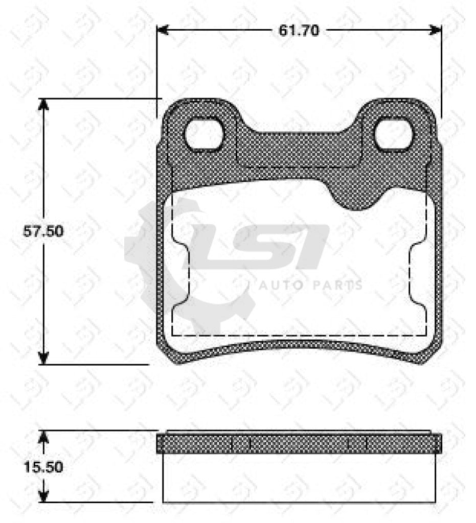 Roadhouse Brake Pads Rear Opel/Saab