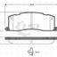 Roadhouse Brake Pads Rear Toyota