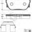 Roadhouse Brake Pads Rear Vw